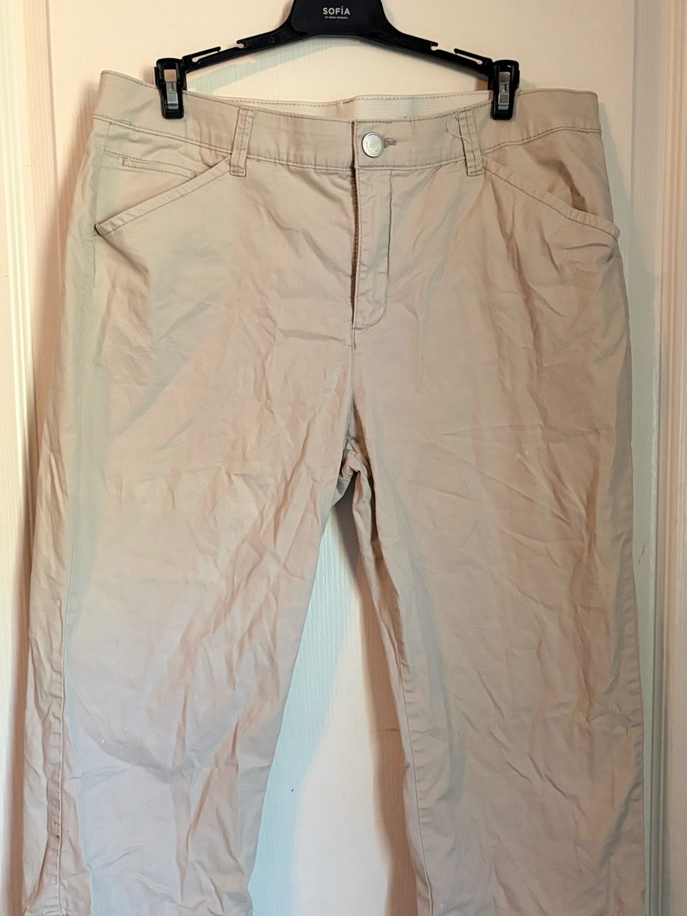 Bandolino Light Beige Casual Pants